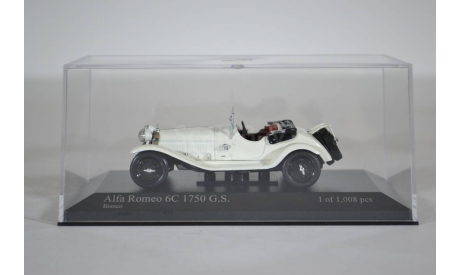 ALFA ROMEO 6C 1750 G.S. 1930 белый, масштабная модель, Minichamps, 1:43, 1/43