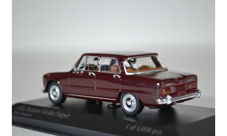 ALFA ROMEO GIULIA - 1970 - RED, масштабная модель, Minichamps, 1:43, 1/43
