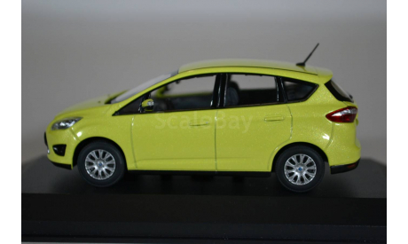 Ford Grand C-Max Compact 2011 желтый, масштабная модель, Minichamps, scale43