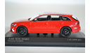 AUDI RS6 AVANT - 2012 - RED, масштабная модель, Minichamps, scale43