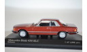 Mercedes-Benz 450 SLC C107 (W107) 1974 красный мет, масштабная модель, Minichamps, 1:43, 1/43