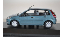 Ford Fiesta 5 door 2001 Petrolgreen, масштабная модель, Minichamps, scale43