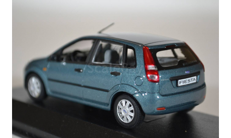 Ford Fiesta 5 door 2001 Petrolgreen, масштабная модель, Minichamps, scale43