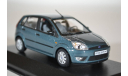 Ford Fiesta 5 door 2001 Petrolgreen, масштабная модель, Minichamps, scale43