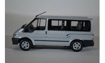 Ford Transit микроавтобус с низкой крышей серебристый, масштабная модель, Minichamps, 1:43, 1/43