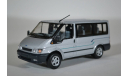 Ford Transit микроавтобус с низкой крышей серебристый, масштабная модель, Minichamps, 1:43, 1/43