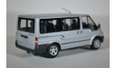 Ford Transit микроавтобус с низкой крышей серебристый, масштабная модель, Minichamps, 1:43, 1/43