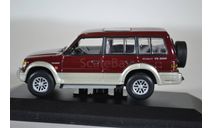 Mitsubishi Pajero II LWB 5d 1991 red met, масштабная модель, Minichamps, 1:43, 1/43