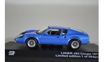 LIGIER JS2 Coupe 1972 синий, масштабная модель, Premium X, 1:43, 1/43