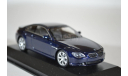 BMW 6-SERIES COUPE E63 2006 DARK BLUE, масштабная модель, Minichamps, 1:43, 1/43