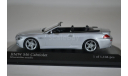 BMW M6 E64 CABRIOLET 2006 SILVER, масштабная модель, Minichamps, 1:43, 1/43