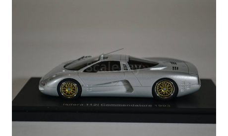 ISDERA 112i Commendatore 1993 серебристый, масштабная модель, Best of Show, 1:43, 1/43