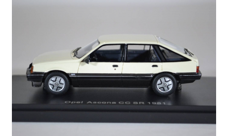 OPEL Ascona CC SR (5 дверей) 1981 White, масштабная модель, Best of Show, scale43