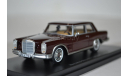 MERCEDES-BENZ 600 W100 Nallinger Coupe 1963 красный, масштабная модель, Best of Show, scale43