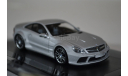 Mercedes-Benz SL65 AMG BLACK SERIES (R230) 2009 MATT SILVER LINEA OPACA, масштабная модель, Minichamps, scale43