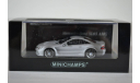 Mercedes-Benz SL65 AMG BLACK SERIES (R230) 2009 MATT SILVER LINEA OPACA, масштабная модель, Minichamps, 1:43, 1/43