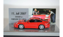 Porsche 911 CARRERA S RED 100.000er PORSCHE 911 (997), масштабная модель, Minichamps, 1:43, 1/43