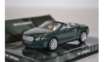 Bentley CONTINENTAL GTC 2011 GREEN, масштабная модель, Minichamps, 1:43, 1/43