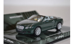 Bentley CONTINENTAL GTC 2011 GREEN
