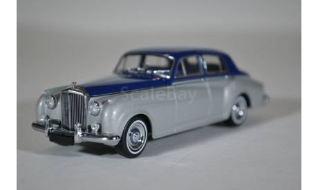 BENTLEY S2 1960 SILVERBLUE, масштабная модель, Minichamps, scale43