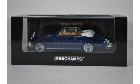 BENTLEY S2 CABRIOLET 1960 Blue, масштабная модель, Minichamps, 1:43, 1/43