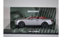 Bentley CONTINENTAL SUPERSPORTS CABRIOLET - 2010, масштабная модель, Minichamps, 1:43, 1/43