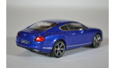 BENTLEY CONTINENTAL GT - V8 - 2011 - BLUE, масштабная модель, Minichamps, scale43