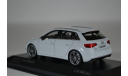 AUDI S3 SPORTBACK 2013 белый, масштабная модель, Minichamps, 1:43, 1/43