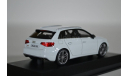 AUDI S3 SPORTBACK 2013 белый, масштабная модель, Minichamps, 1:43, 1/43