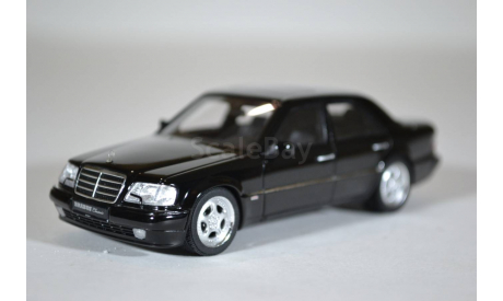 BRABUS 6.5 (Mercedes-Benz 500E W124) 1989 черный, масштабная модель, Minichamps, scale43