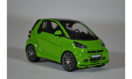SMART BRABUS ULTIMATE 120 - GREEN (зеленый), масштабная модель, Minichamps, 1:43, 1/43