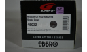 NISSAN GT-R GT500 Shake Down 2014 черный матовый, масштабная модель, Ebbro, 1:43, 1/43