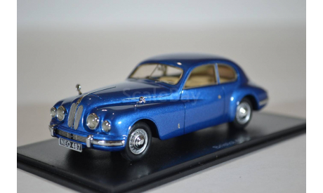 BRISTOL 403 (ex BMW) 1953 синий мет, масштабная модель, Neo Scale Models, 1:43, 1/43