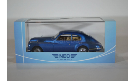 BRISTOL 403 (ex BMW) 1953 синий мет, масштабная модель, Neo Scale Models, 1:43, 1/43
