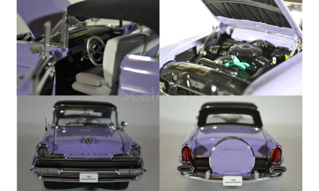 Lincoln Premiere - Closed Convertible -Wisteria, 1956, масштабная модель, Sunstar, scale18