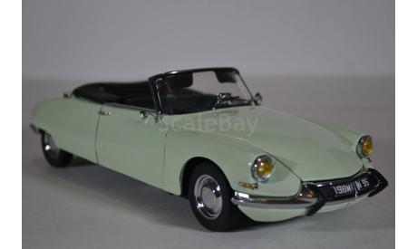 Citroen DS 19  1961  Open Convertible - Blanc Carrare (White), масштабная модель, Sunstar, scale18, Citroën