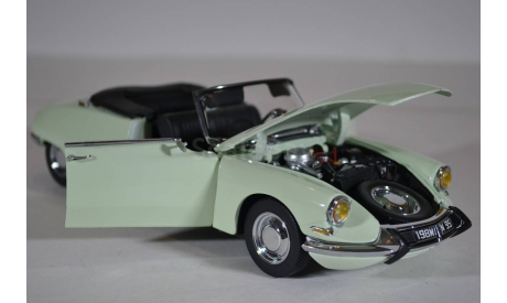 Citroen DS 19  1961  Open Convertible - Blanc Carrare (White), масштабная модель, Sunstar, scale18, Citroën