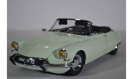 Citroen DS 19  1961  Open Convertible - Blanc Carrare (White), масштабная модель, Sunstar, scale18, Citroën