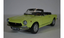 FIAT 124 SPIDER BS1 1970, YELLOW, масштабная модель, Sunstar, 1:18, 1/18