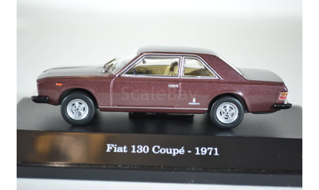 Fiat 130 Coupe 1971 Rosso Amaranto Met, масштабная модель, Starline, 1:43, 1/43