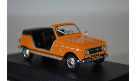 RENAULT R4L Plein Air 1968 оранжевый, масштабная модель, Norev, 1:43, 1/43