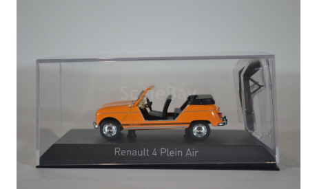 RENAULT R4L Plein Air 1968 оранжевый, масштабная модель, Norev, 1:43, 1/43