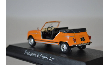 RENAULT R4L Plein Air 1968 оранжевый, масштабная модель, Norev, 1:43, 1/43