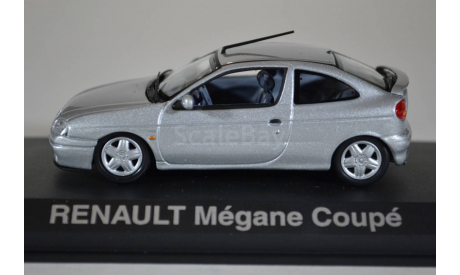 RENAULT Mégane Coupé 2001 Silver, масштабная модель, Norev, 1:43, 1/43