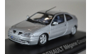 RENAULT Mégane Coupé 2001 Silver, масштабная модель, Norev, 1:43, 1/43