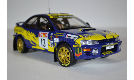 Subaru Impreza 1996 555 #13 P.BourneG.Vincent Rally Australia, масштабная модель, Sunstar, 1:18, 1/18
