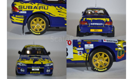 Subaru Impreza 1996 555 #13 P.BourneG.Vincent Rally Australia, масштабная модель, Sunstar, 1:18, 1/18