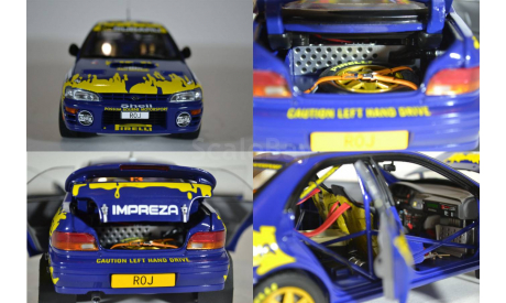 Subaru Impreza 1996 555 #13 P.BourneG.Vincent Rally Australia, масштабная модель, Sunstar, 1:18, 1/18
