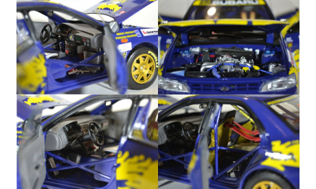 Subaru Impreza 1996 555 #13 P.BourneG.Vincent Rally Australia, масштабная модель, Sunstar, 1:18, 1/18