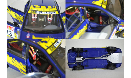 Subaru Impreza 1996 555 #13 P.BourneG.Vincent Rally Australia, масштабная модель, Sunstar, 1:18, 1/18